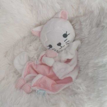 doudou rose pois