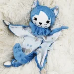 BLEU petites souris et éléphants