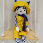 Lowen ciré rayures marines