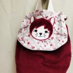 Sac à dos cerise sakura gris